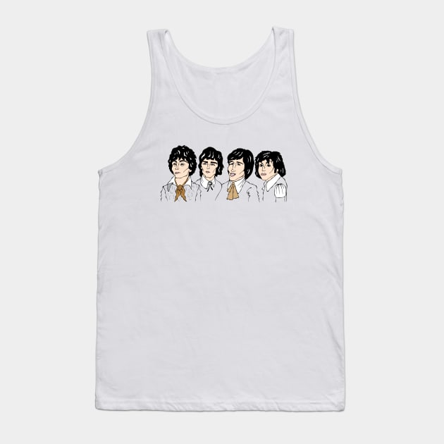 LEGENDARY ROCK BAND FAN ART Tank Top by cartoonistguy